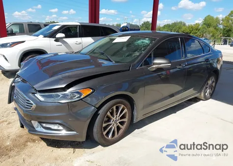 2017 Ford Fusion Se из США, поврежденный, VIN 3FA6P0HD4HR365733